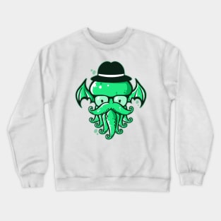 Hipster Cthulhu Crewneck Sweatshirt